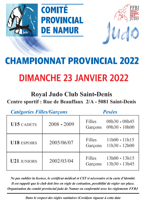 Championnat provincial 2022